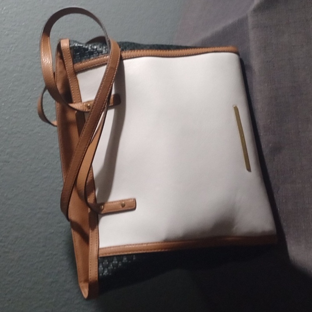 Anne Klein Color Block Tote Handbag